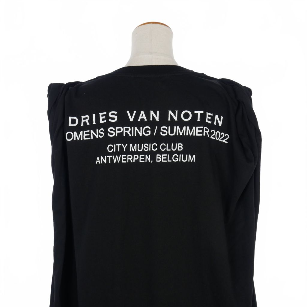 【DRIES VAN NOTEN】ロゴグラフィックTシャツ ドリスヴァンノッテン DRIES VAN NOTEN 22SS グラフィック