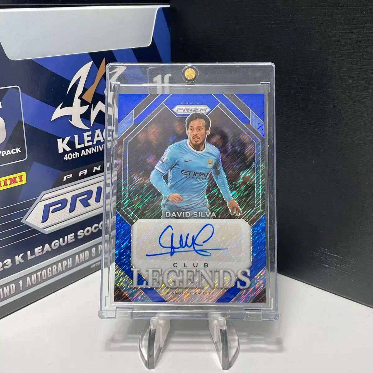 2324 Panini パニーニ プリズム マンチェスターシティ ダビド・シルバ