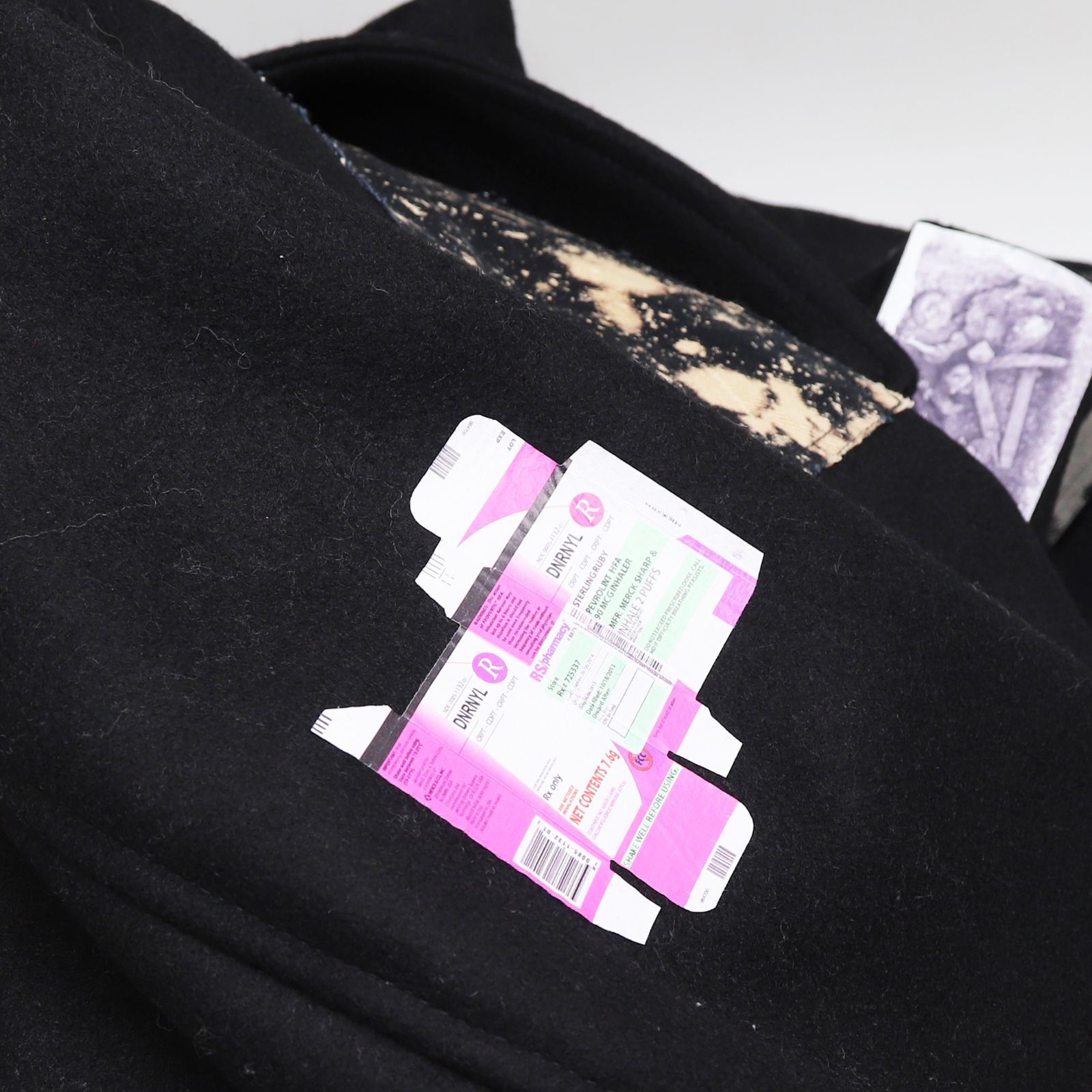 ラフシモンズ STERLING RUBY ARCHIVE REDUX メルトンパッチコート 2014