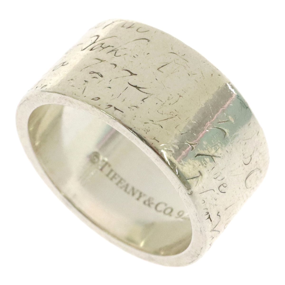 Tiffany　ティファニー　リング　ワイドノーツ　シルバー Excellent Authentic Tiffany & Co. Notes Wide Ring Silver | eBay