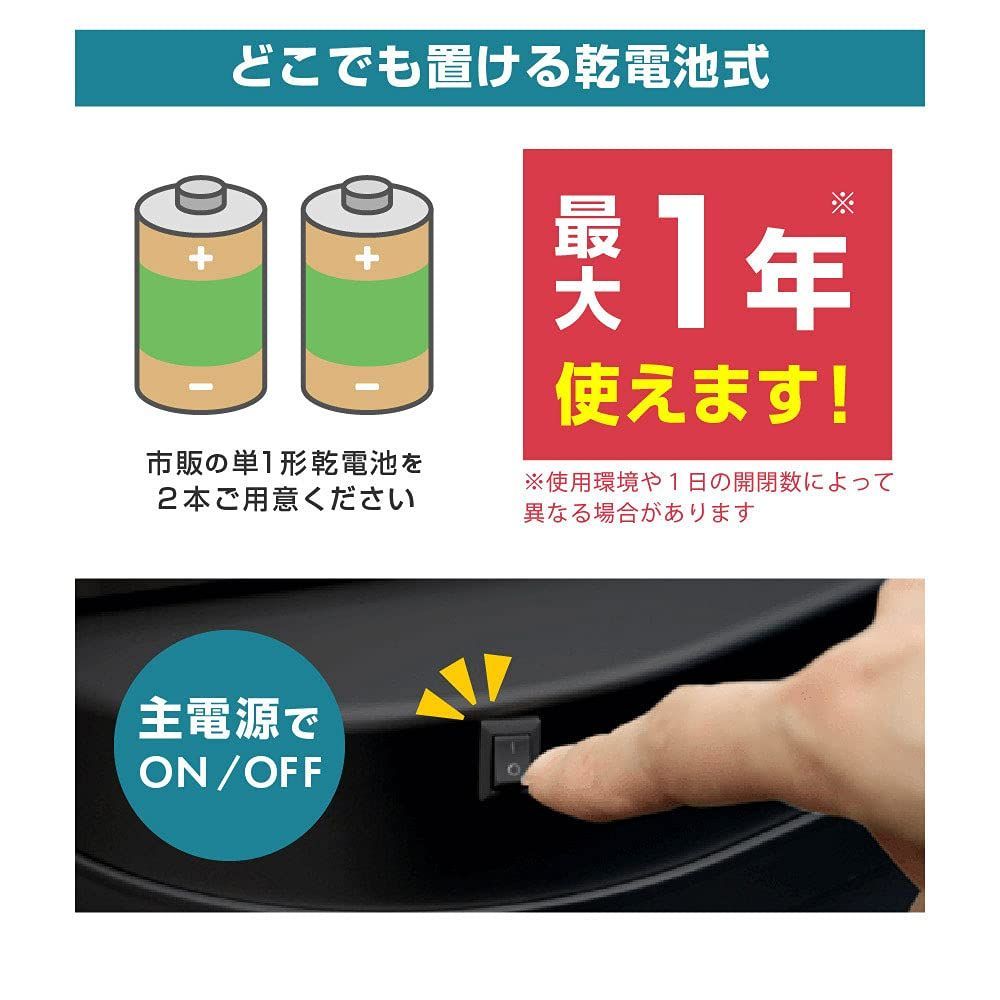 衛生的 捨てやすい 直接触れない ゴミ袋リングつき 横開き おしゃれ お