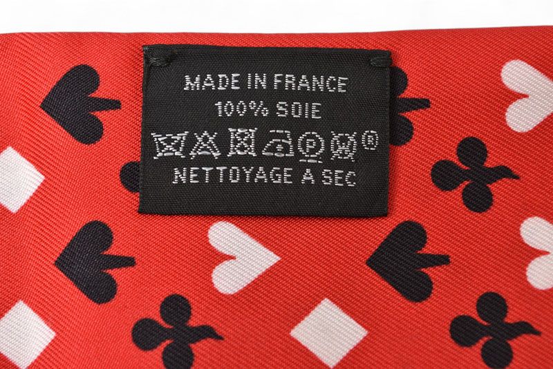 エルメス ツイリー スカーフ HERMES シルクツイル トップ トランプ