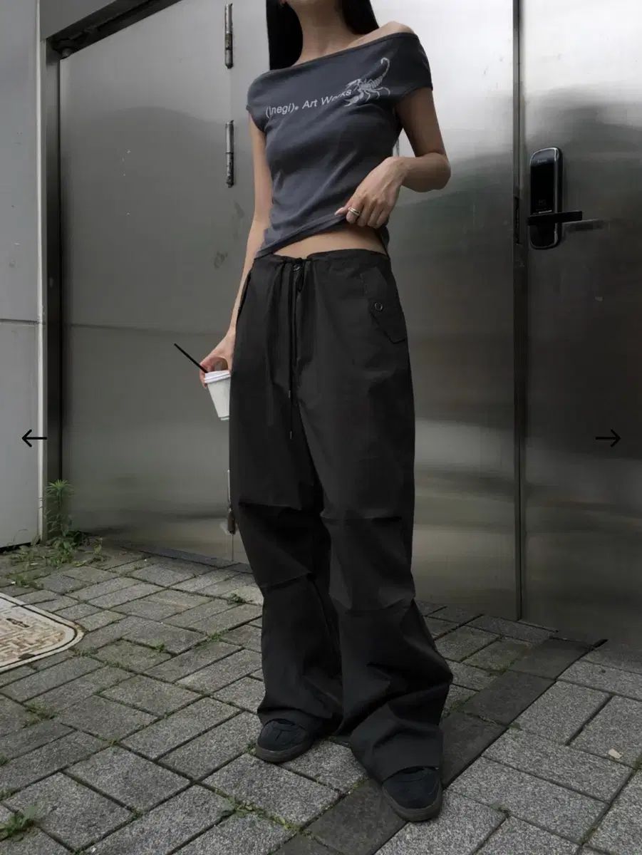 INEGI Aero Parachute Pants charcoal