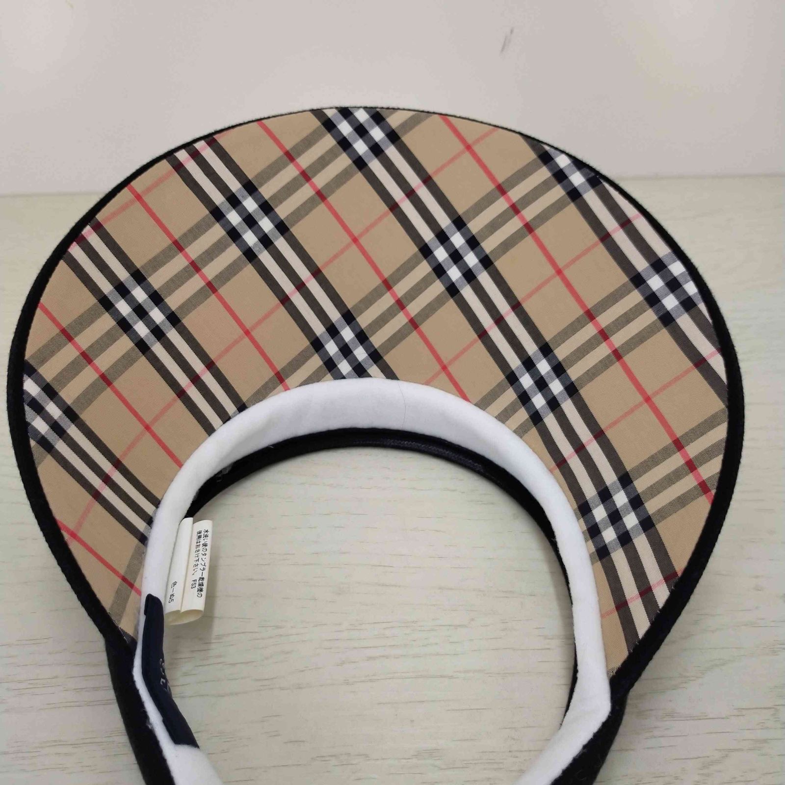 バーバリーゴルフ BURBERRY GOLF ゴルフウェア サンバイザー