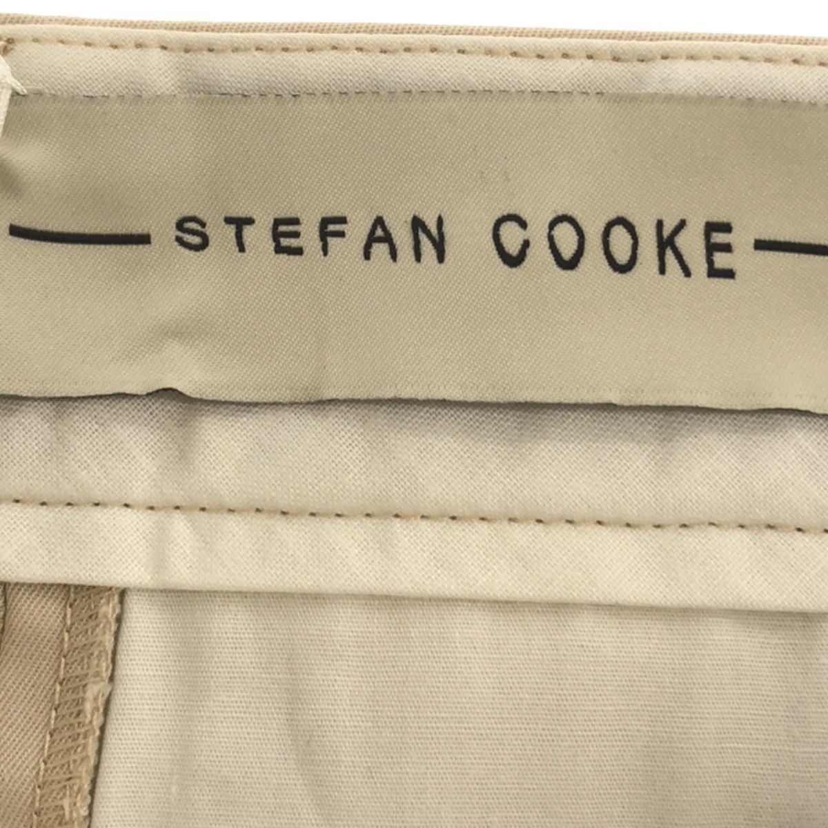 STEFAN COOKE ステファン クック 19AW Beige Diamond Trouser ダイヤモンド トラウザーパンツ AW19TR6  ベージュ S