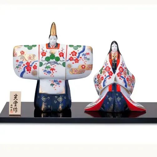 【200】ひな祭り＊飾台と屏風＊ 新品・未使用 雛人形用の台と屏風単品販売セット – 人形のひな