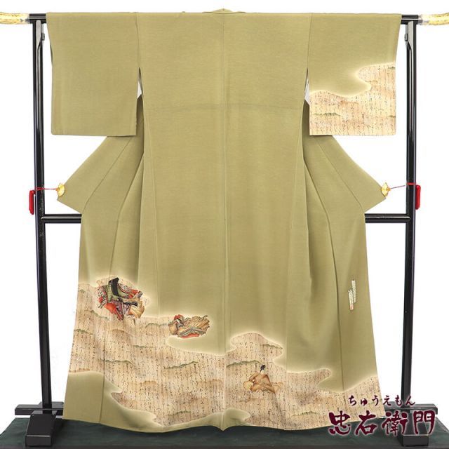 中国古美術・張大千款・飛天人物画・掛軸・純手描き・文房置物・水墨画