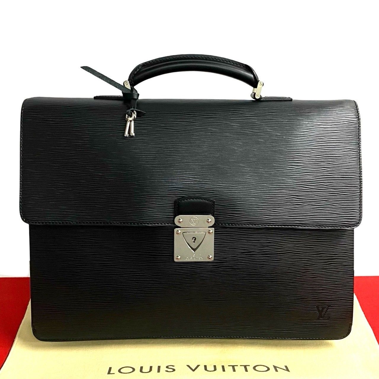 未使用保管品 LOUIS VUITTON ルイヴィトン ラギート エピ レザー 本革