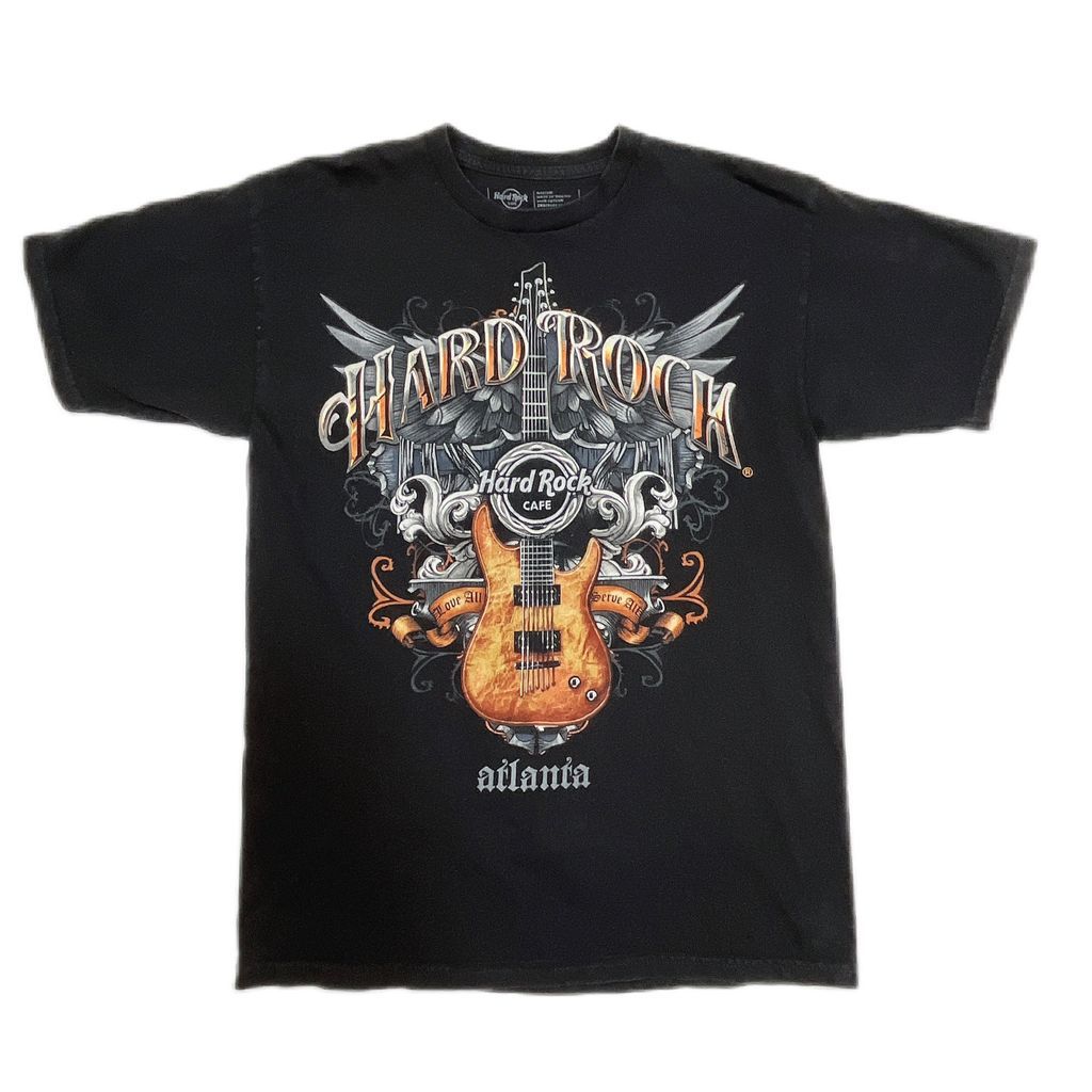 Msize Hard Rock Cafe Atlanta logo TEE