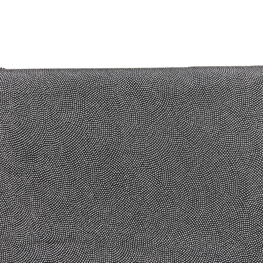 江戸小紋　鮫小紋　モノトーン　お洒落　黒地　着物　015a d 江戸小紋 鮫小紋 モノトーン お洒落 黒地 着物 015a d 【公式通販】