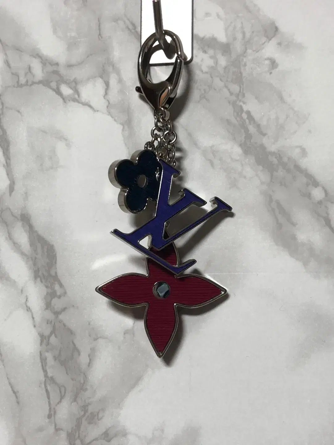 ルイ ヴィトン☆LOUIS VUITTON バッグチャーム チェーンフルールドゥ