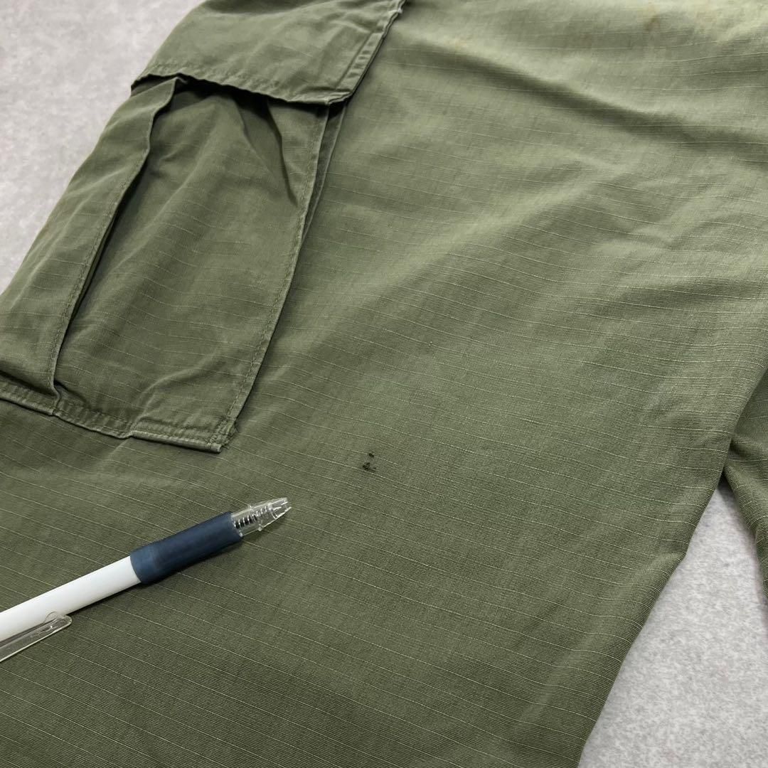 希少 アメリカ軍 ジャングルファティーグパンツ 4th SMALL 60s