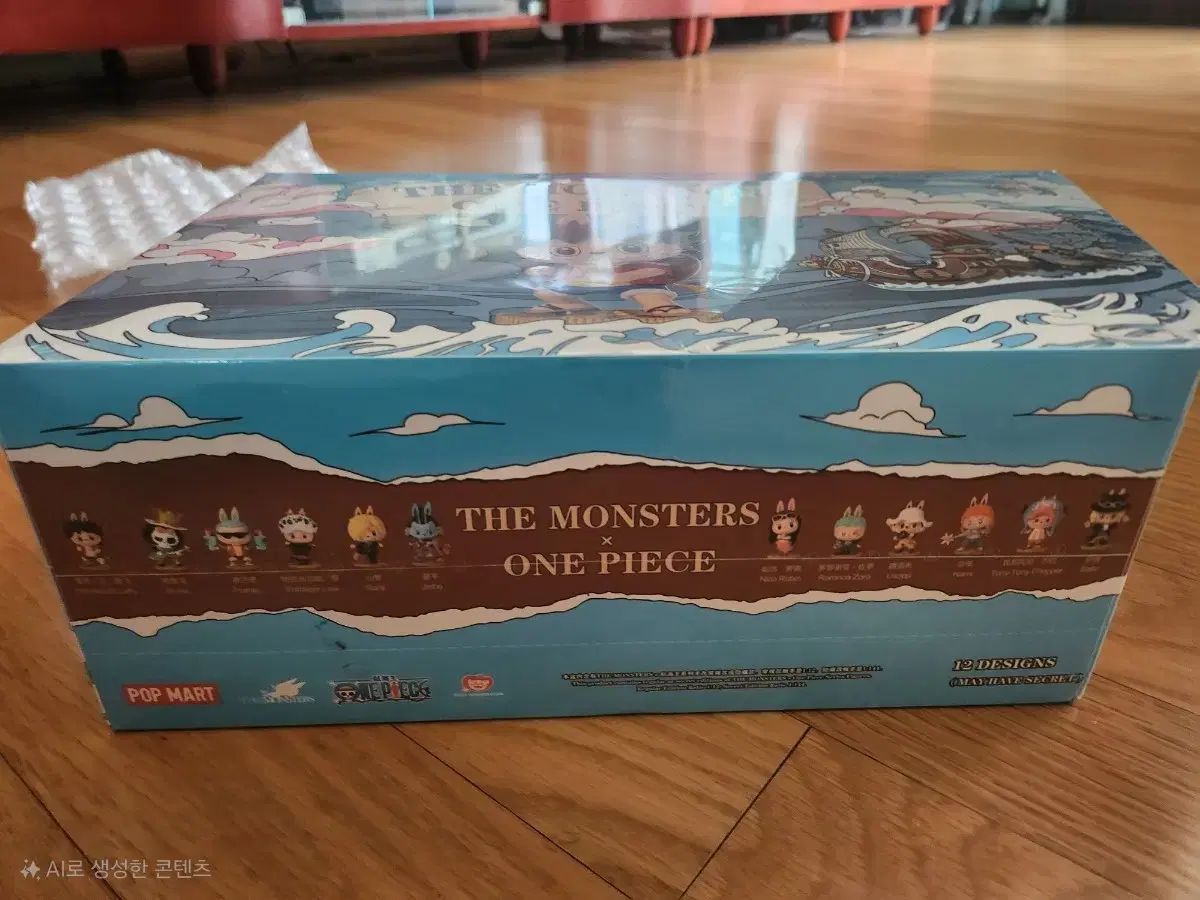 ラブブ x ONE PIECE ワンピース 完備 12 侵入 ビニール