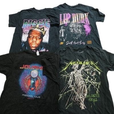 古着卸 まとめ売り 音楽・バンド 半袖Tシャツ 16枚セット (メンズ M  