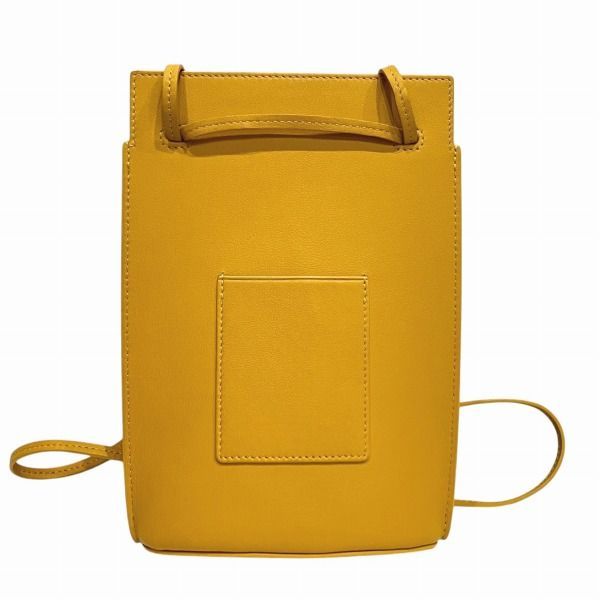 【新品未使用】ロエベ　ダイスポケット　イエロー ロエベ LOEWE ダイスポケット イエロー レザー バッグ