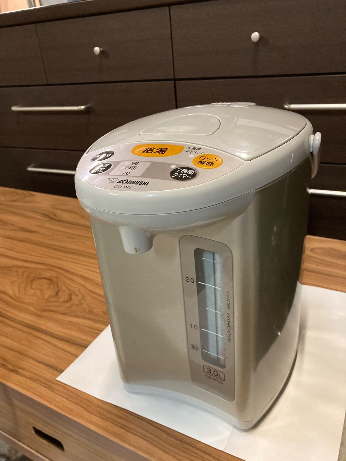象印 電気ポット 3L CD-WY30