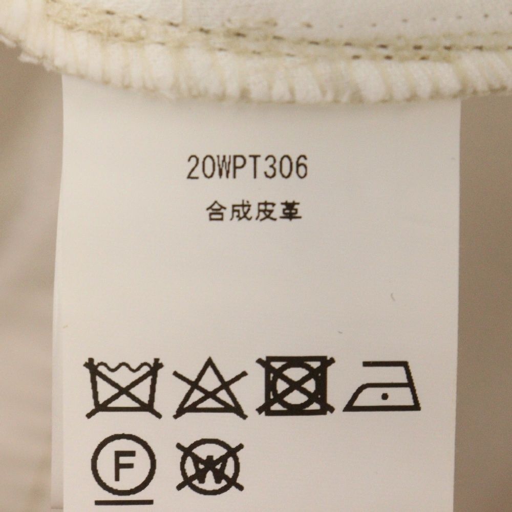 CINOH (チノ) SYNTHETIC LEATHER PANTS ストレッチ フェイクレザー