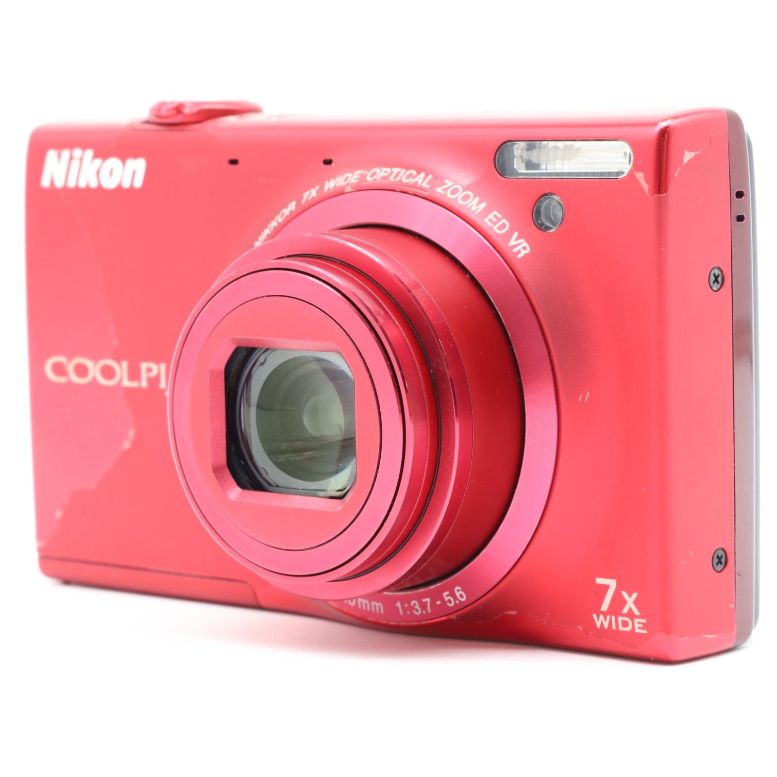 オファー ニコン COOLPIX S6100 スーパーレッド