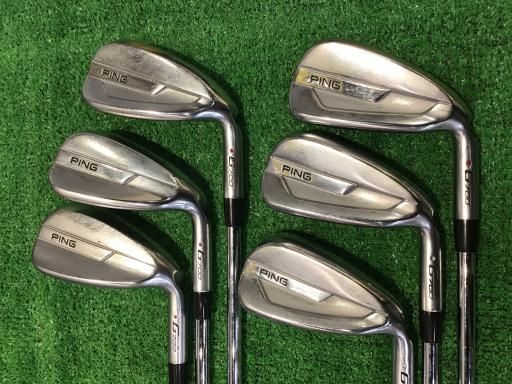 【中古】 ピン G700 7S アイアンセット IR NS PRO ZELOS 6 (フレックスその他) メンズ 男性用 右利き 右用 Dランク ゴルフクラブ