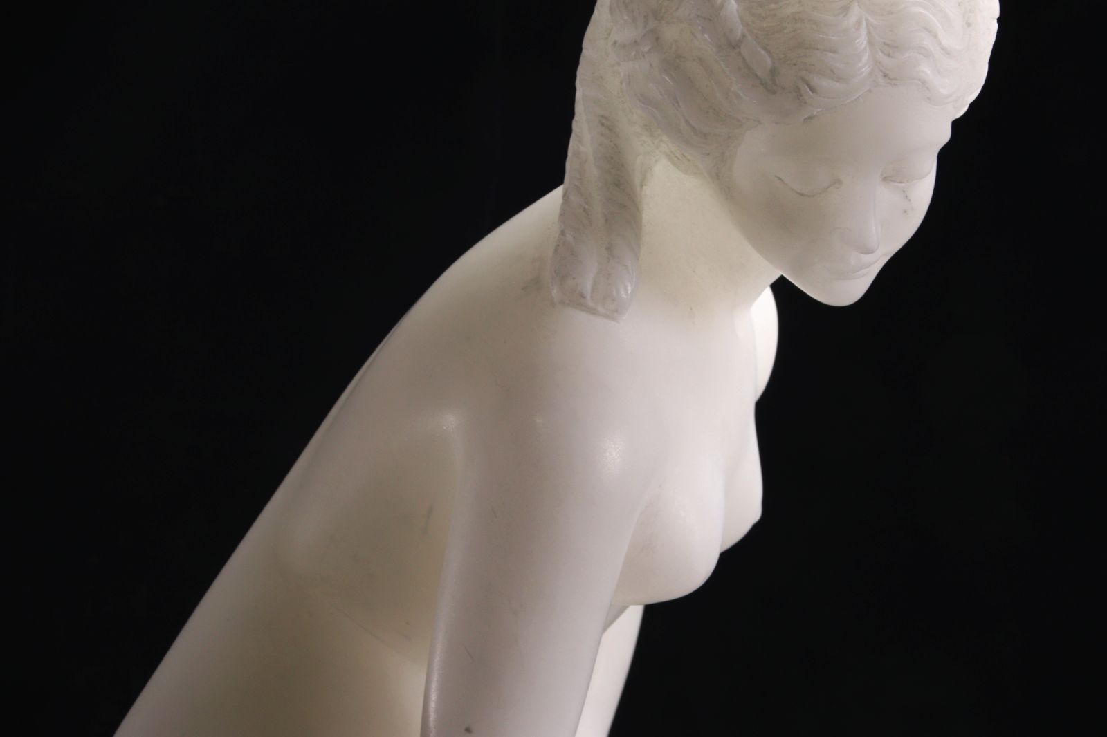 ヴィーナス像　アンティーク大理石　裸婦像 西洋アンティーク 大理石 裸婦像 ヴィーナス像 - メルカリ