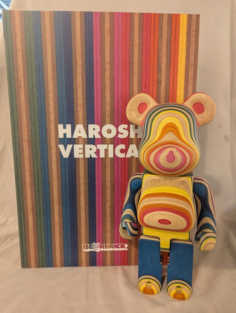 BE@RBRICK カリモク HAROSHI VERTICAL ベアブリック MEDICOM TOY - BE@RBRICK カリモク fragmentdesign HAROSHI