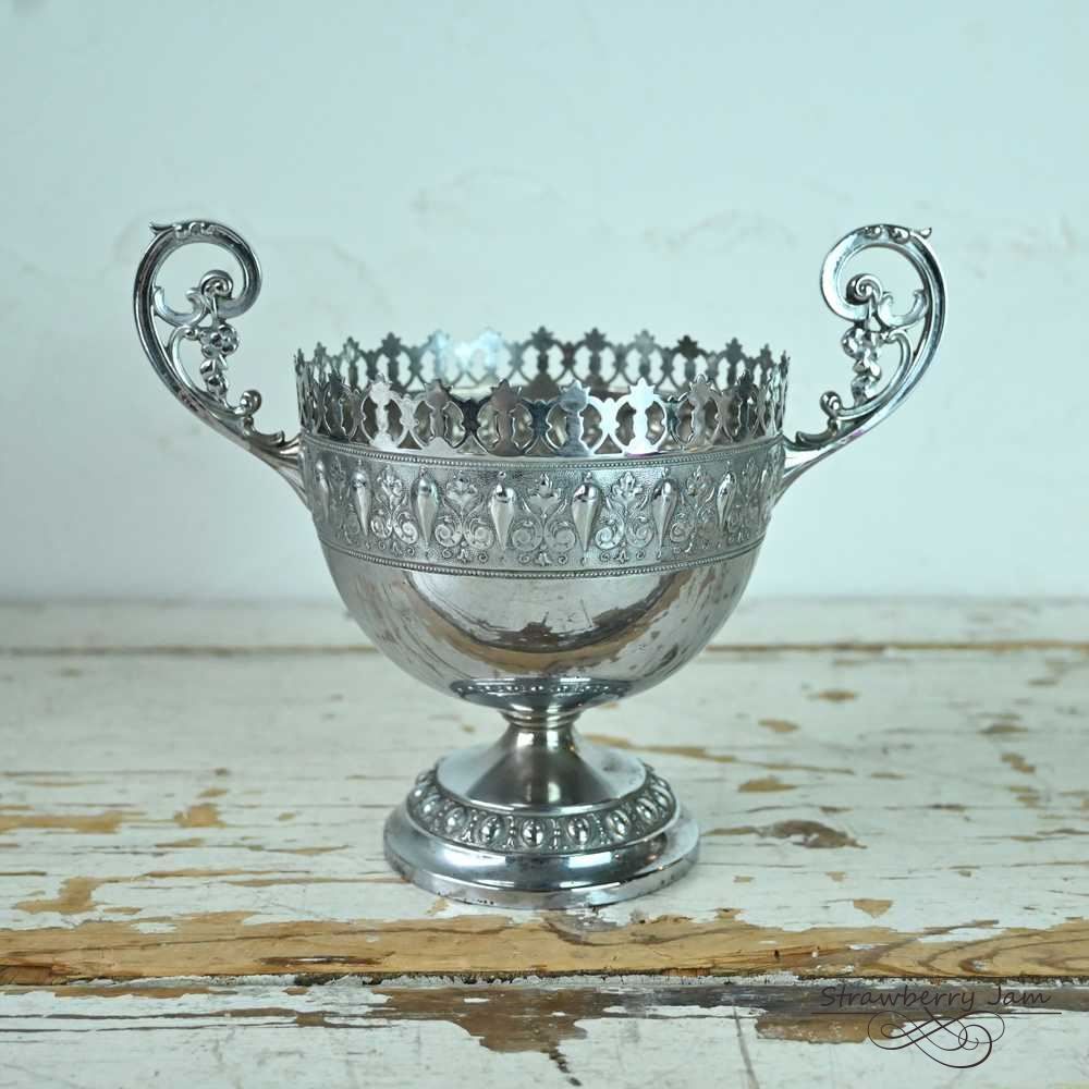 L3705-547 英国アンティーク シルバープレート シルバー シュガー