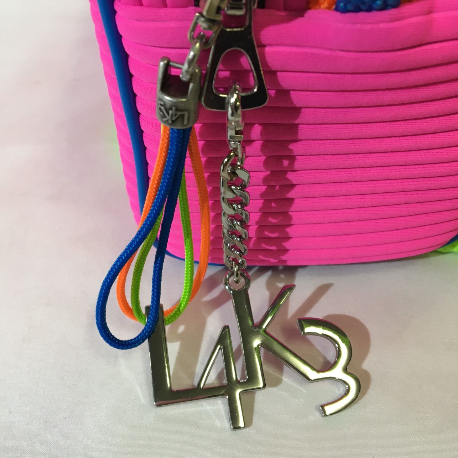 美品】L4K3 レイク ショルダーバッグ ピンク レディース - メルカリ 