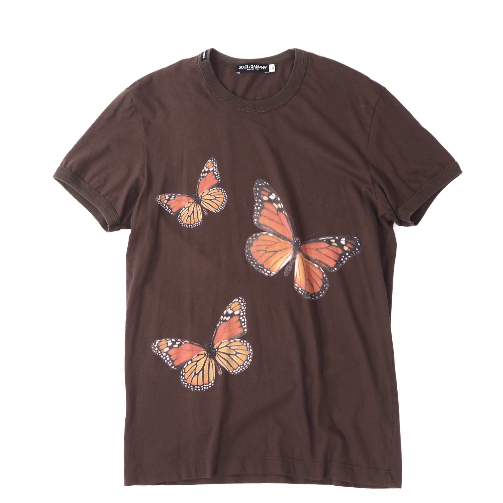 ☆ドルチェ&ガッバーナ DOLCE&GABBANA バタフライ Tシャツ カットソー 