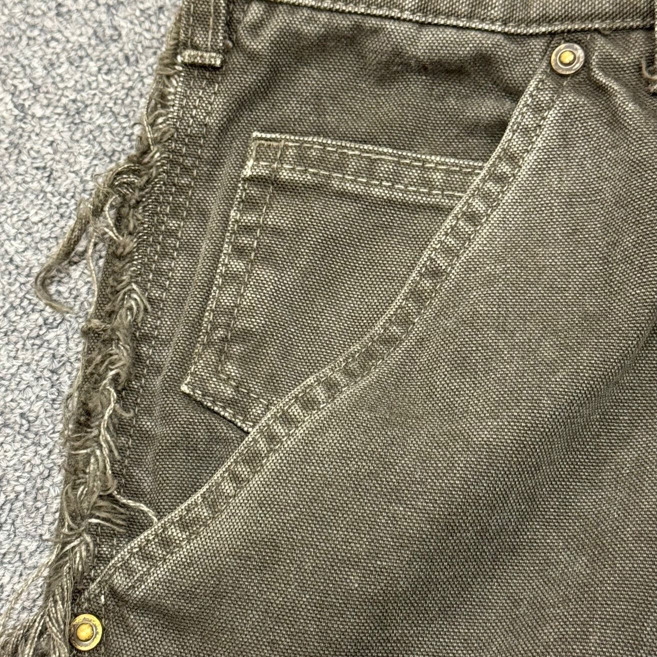 FIFTH GENERAL STORE Distressed Double Knee Pants ワーク