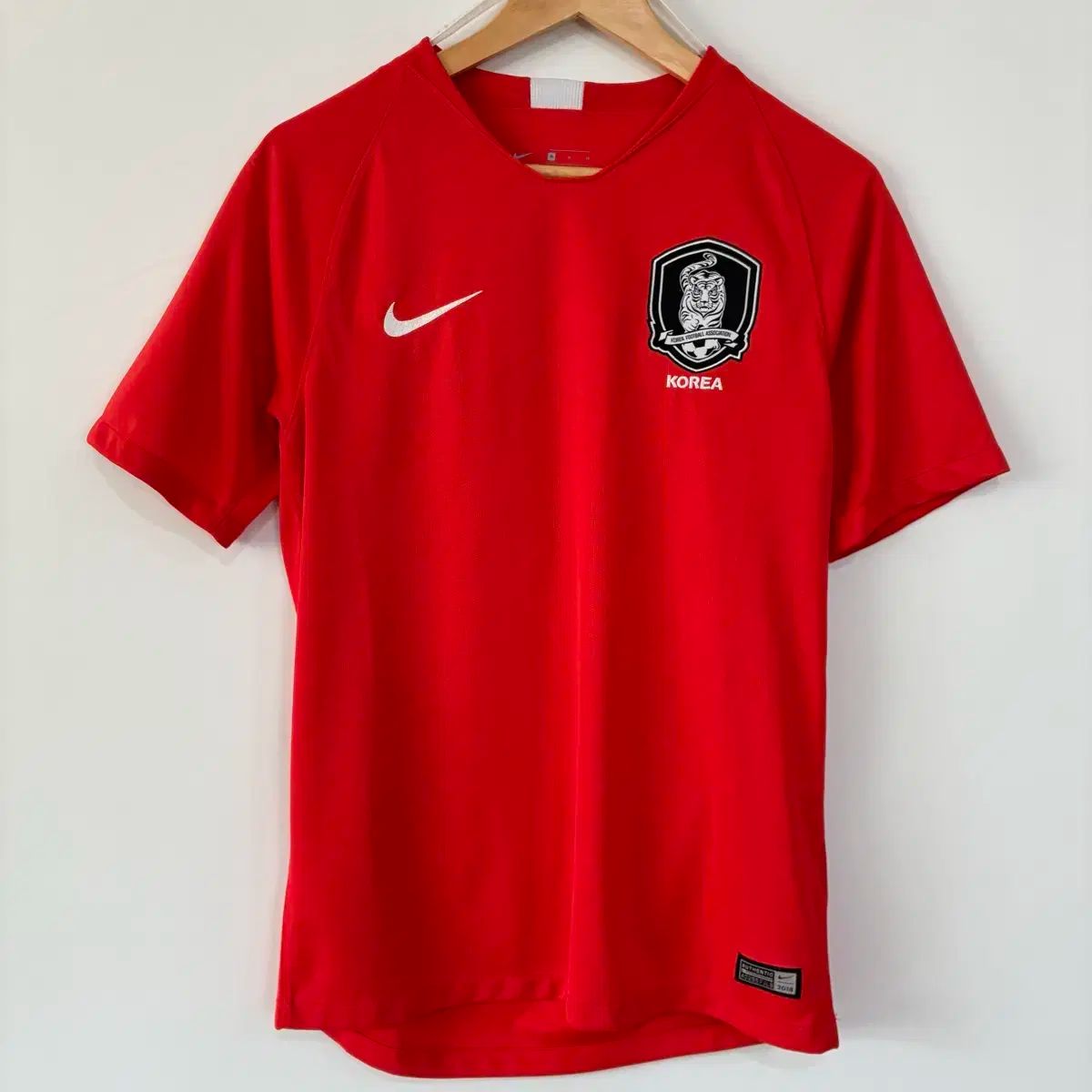 ★98年 サッカー Ｗ杯 韓国代表 ホーム NIKE 背番号 国旗なし 年代物 South Korea National Team 1998 large World Cup Home FOOTBALL