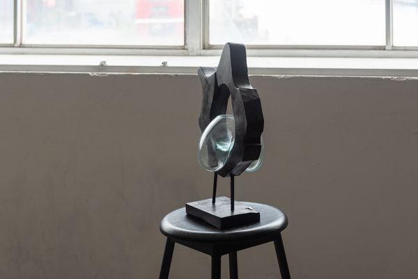 ガラスオブジェ オブジェ ガラス 置物 天然木 インテリア アート 鉢 プランター テラリウム アクアリウム 花瓶 雑貨 おしゃれ かっこいい SLY-31 OA