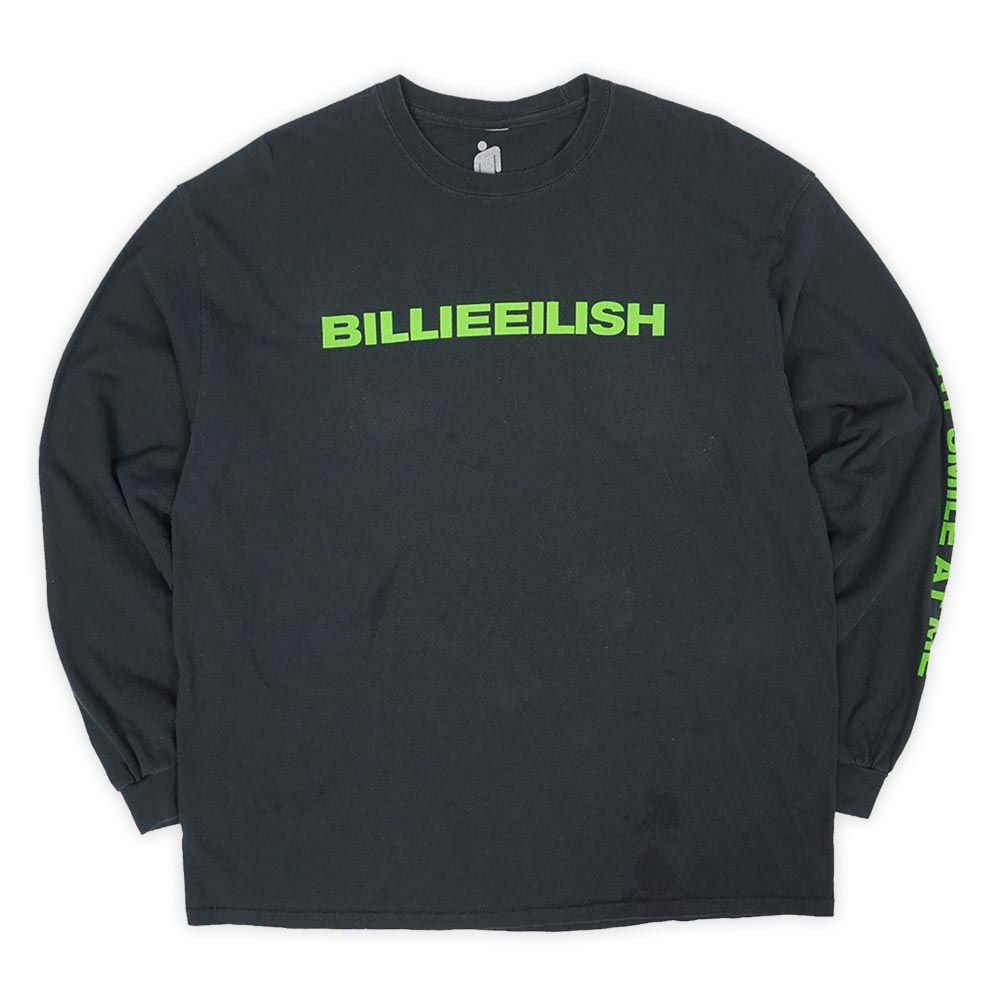 BILLIE EILISH ビリーアイリッシュ限定Tシャツ長袖 FREAK'S STORE tシャツ 「EXCLUSIVE」BILLIE EILISH L/S Tee