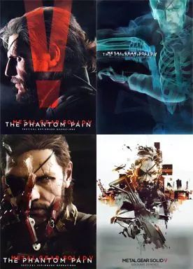 【中古】ポスター(アニメ) 全4種セット スペシャルポスター 「Happyくじ METAL GEAR SOLID V ファントムペイン TACTICAL ESPIONAGE OPERATIONS」 F賞