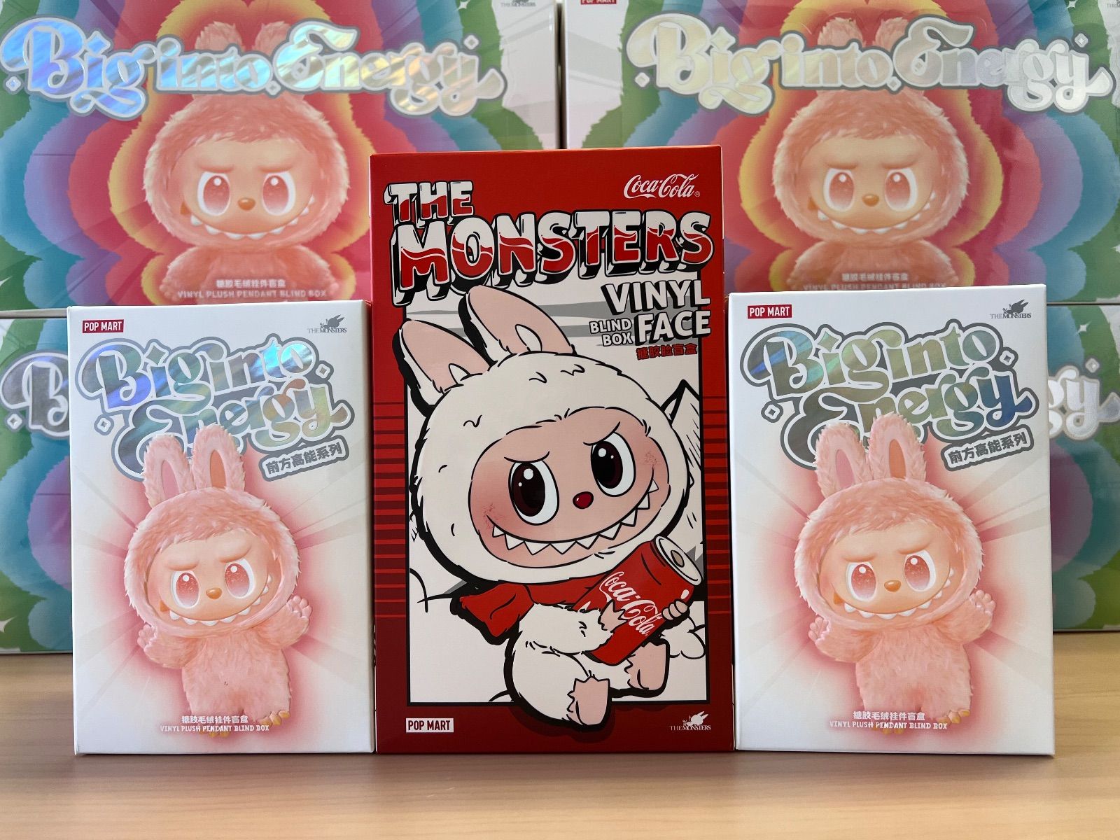 ⭐️【正規品・新品未開封】ラブブ THE MONSTERS Big into Energy2点