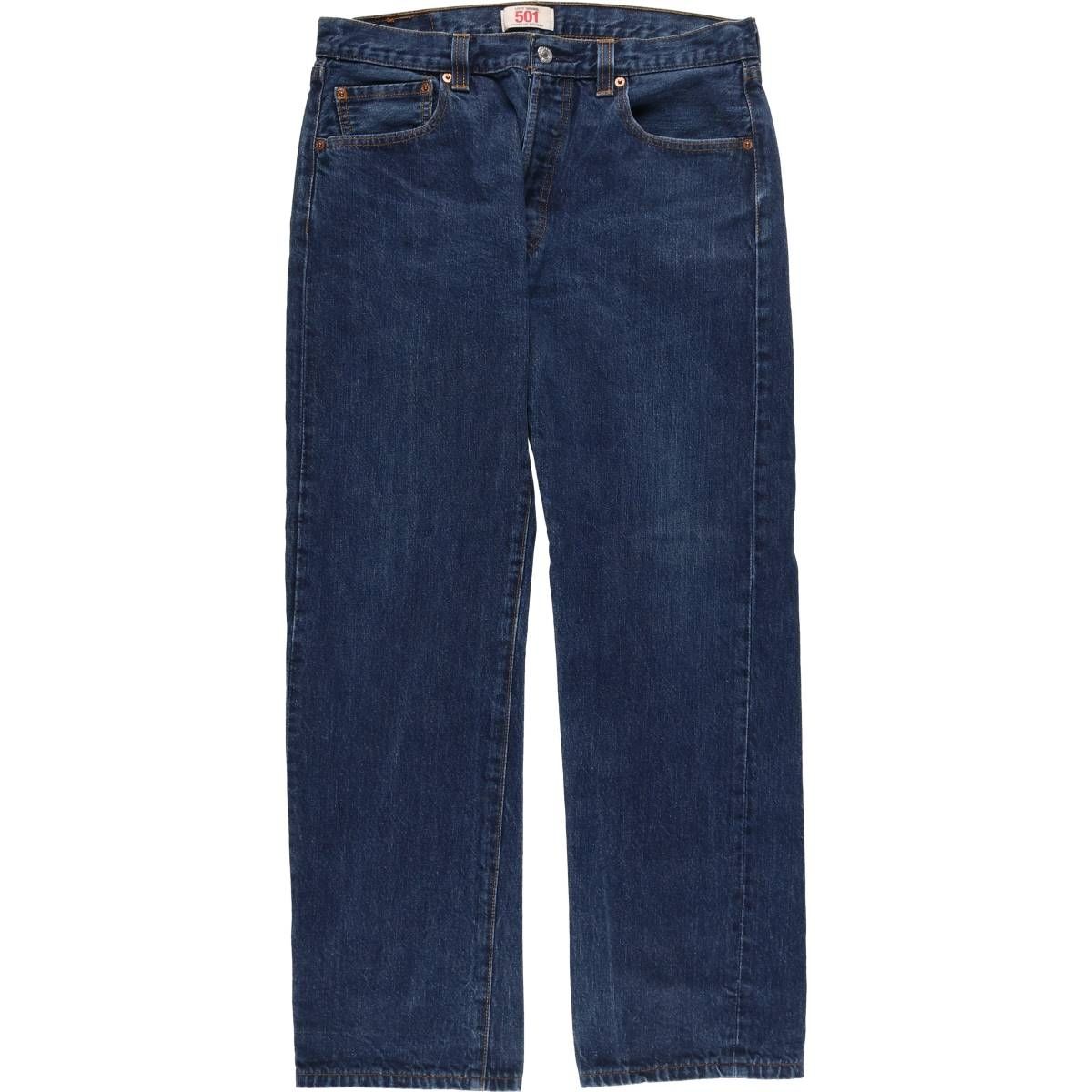古着 リーバイス Levi s リーバイス501 STRAIGHT LEG BUTTON-FLY ユーロモデル ストレートデニムパンツ メンズw34相当|eaa541382