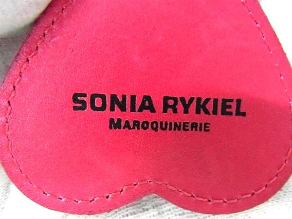 □極美品□ SONIA RYKIEL ソニアリキエル レザー ハートモチーフ