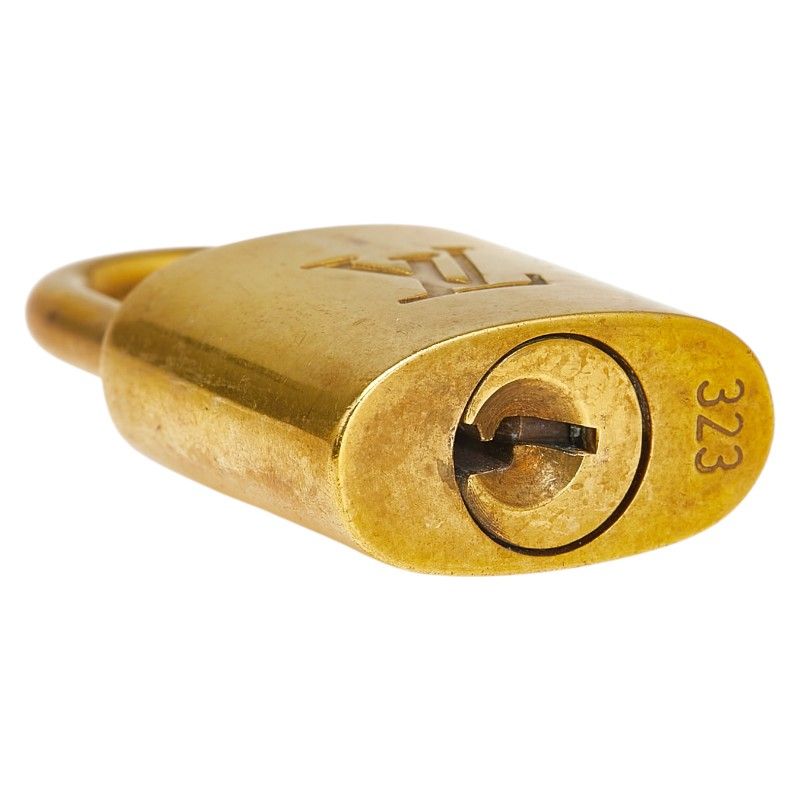 ルイヴィトン 南京錠 キー2本付き パドロック TSAマークロック 鍵