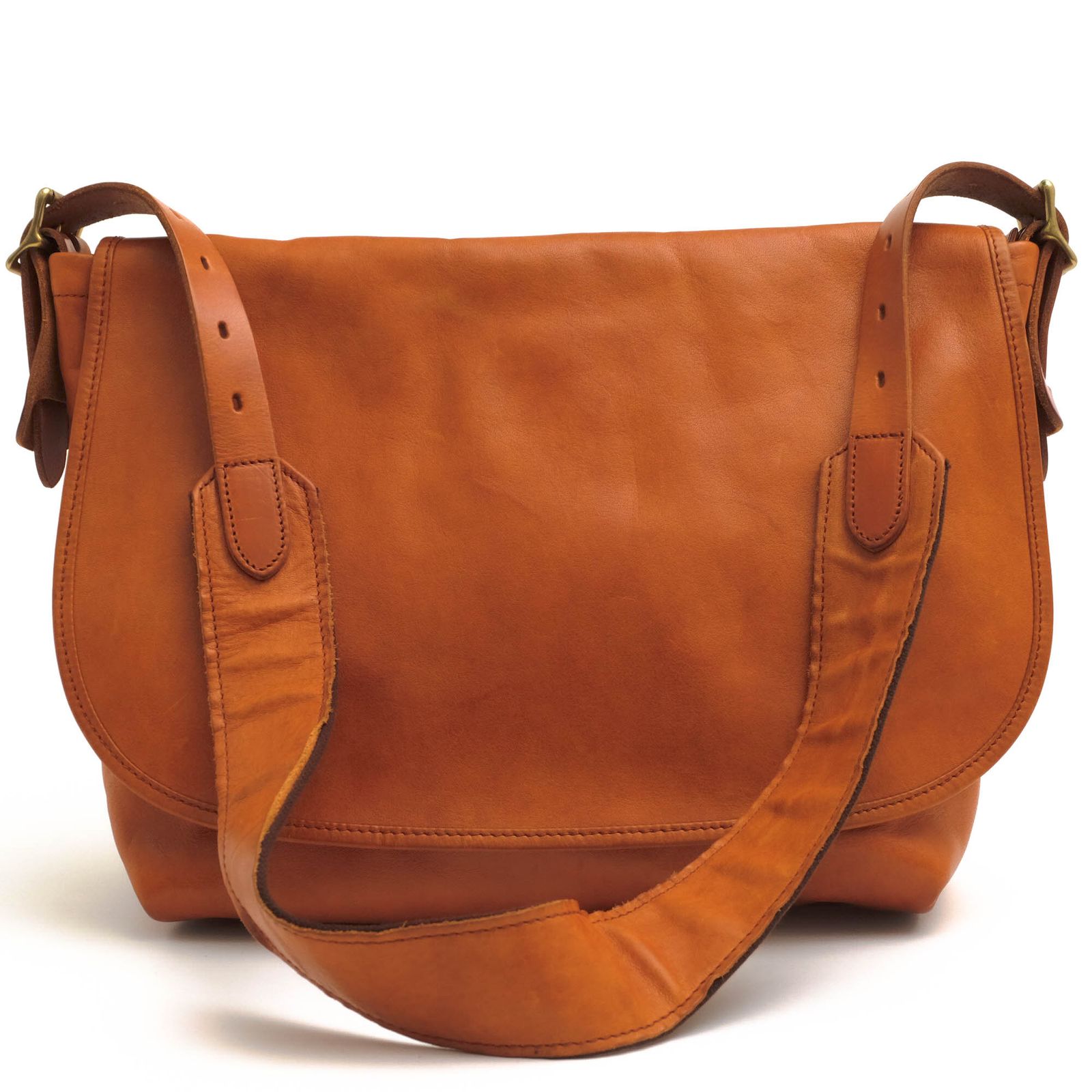 スロウ／SLOW バッグ ショルダーバッグ 鞄 メンズ 男性 男性用 レザー 革 本革 ブラウン 茶  300S15BC rubono flap shoulder bag S ルボーノ フラップ式