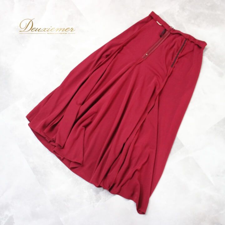 新品　社交ダンス　スカート　赤　レッスン　シンプル　パーティ　タンゴ　1117 新品 社交ダンス スカート ワイン 赤 パーティ レッスン タンゴ 2113