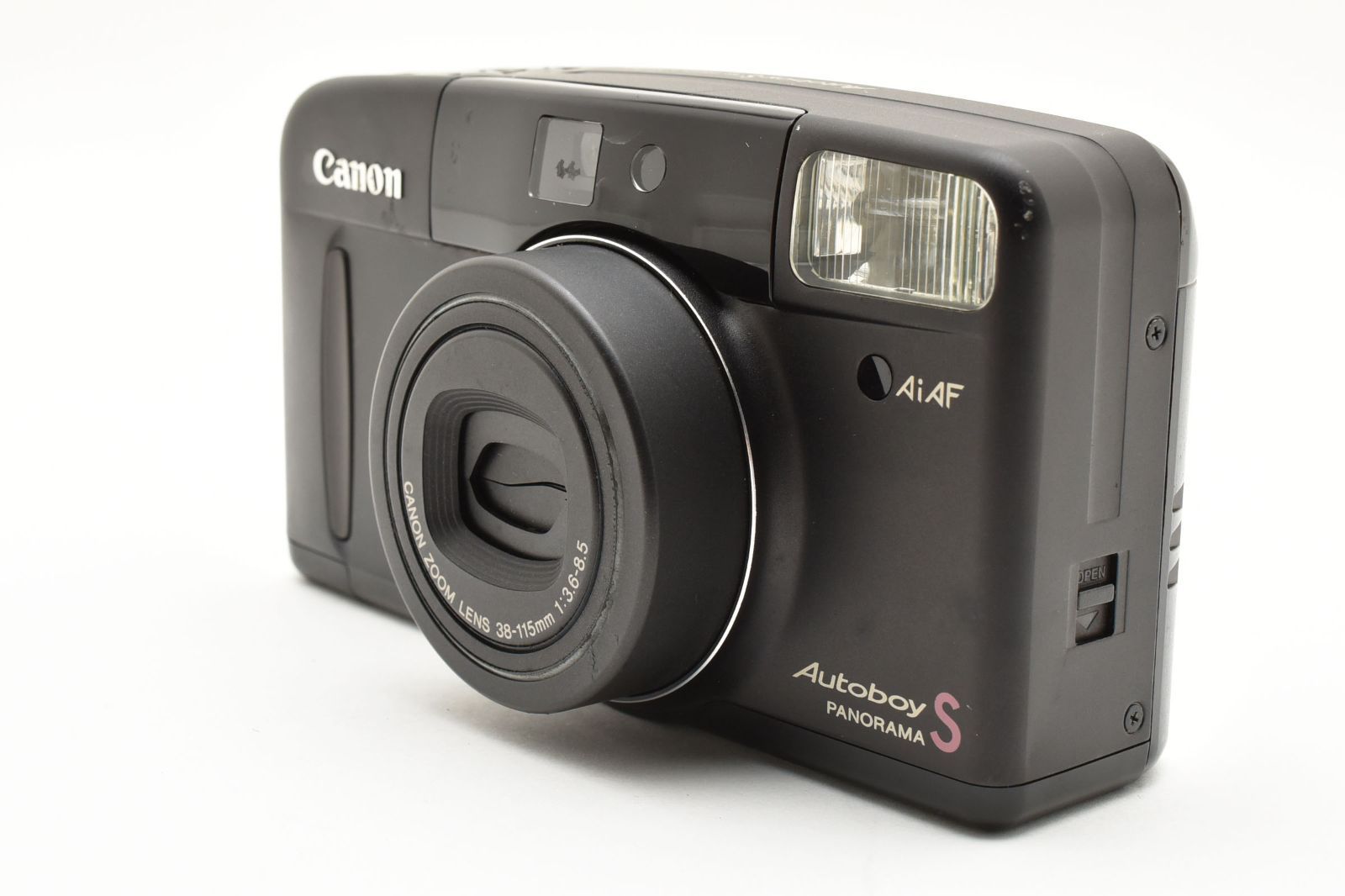 通販サイト一覧 ☆良品☆ キャノン CANON Autoboy PANORAMA S ブラック OB2943 フィルムカメラ
