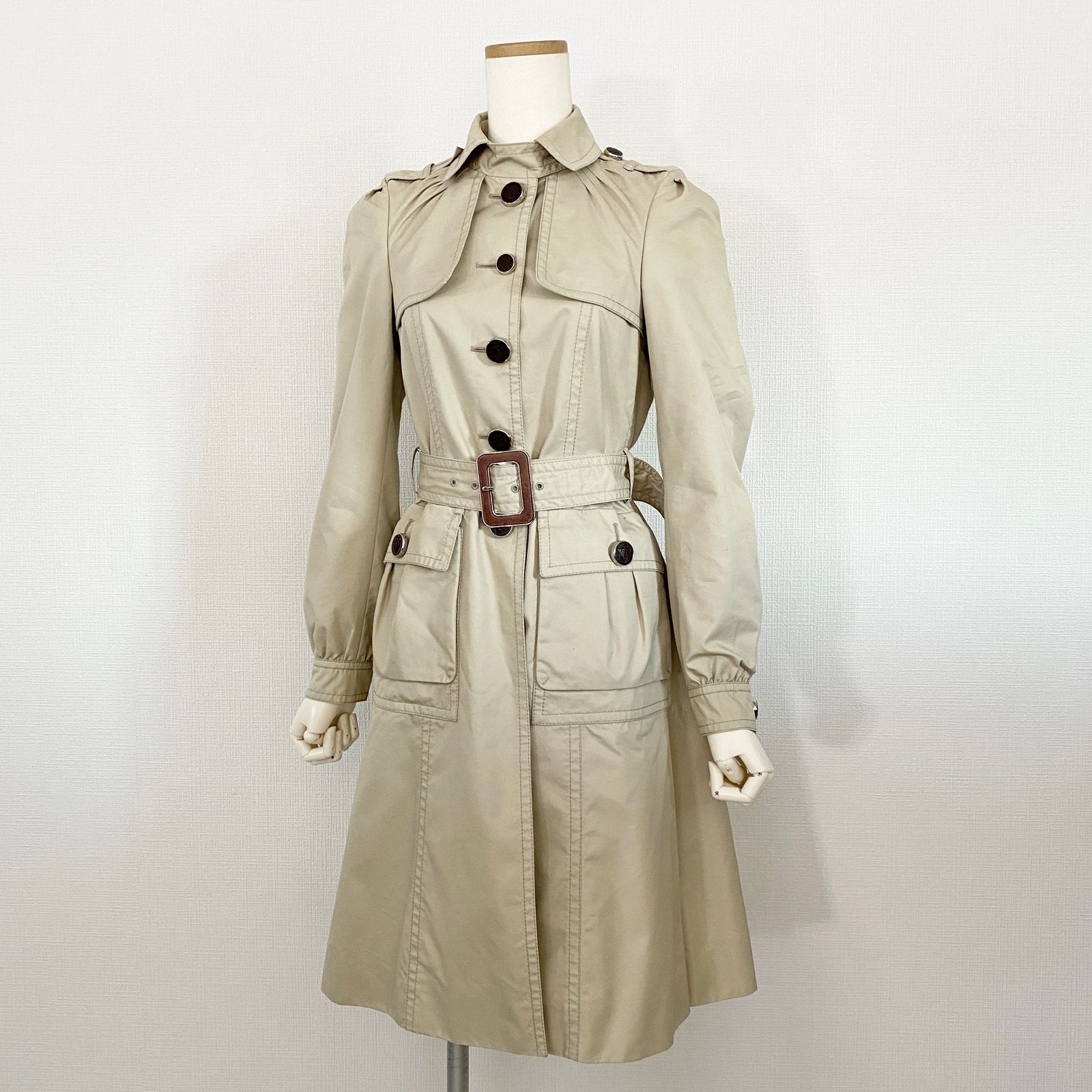グッチGUCCI トレンチコートサイズ36