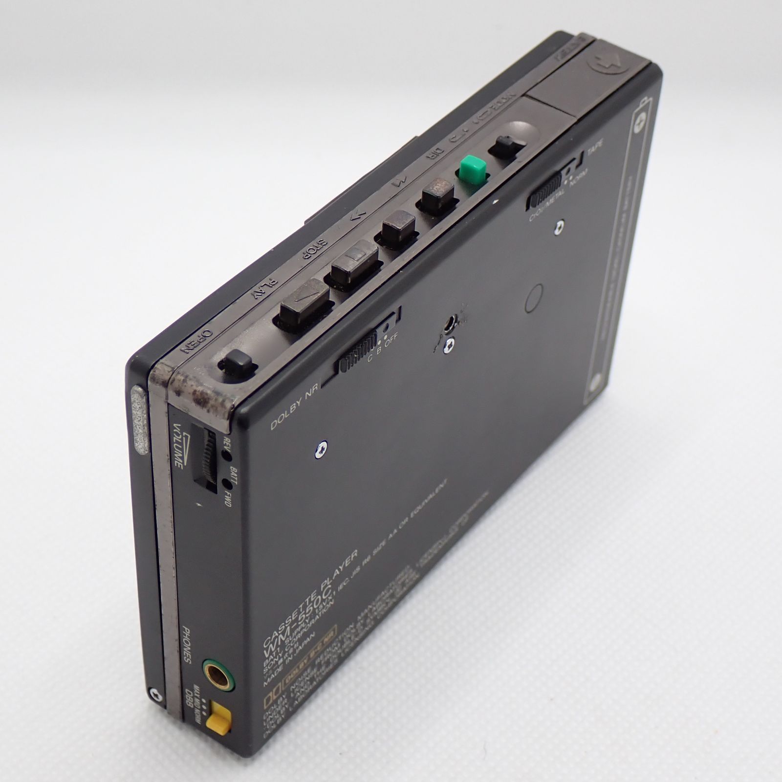 SONY カセットウォークマン WM-550C ジャンク品 送料無料 SONY ソニー カセットプレーヤー WM-550C WALKMAN