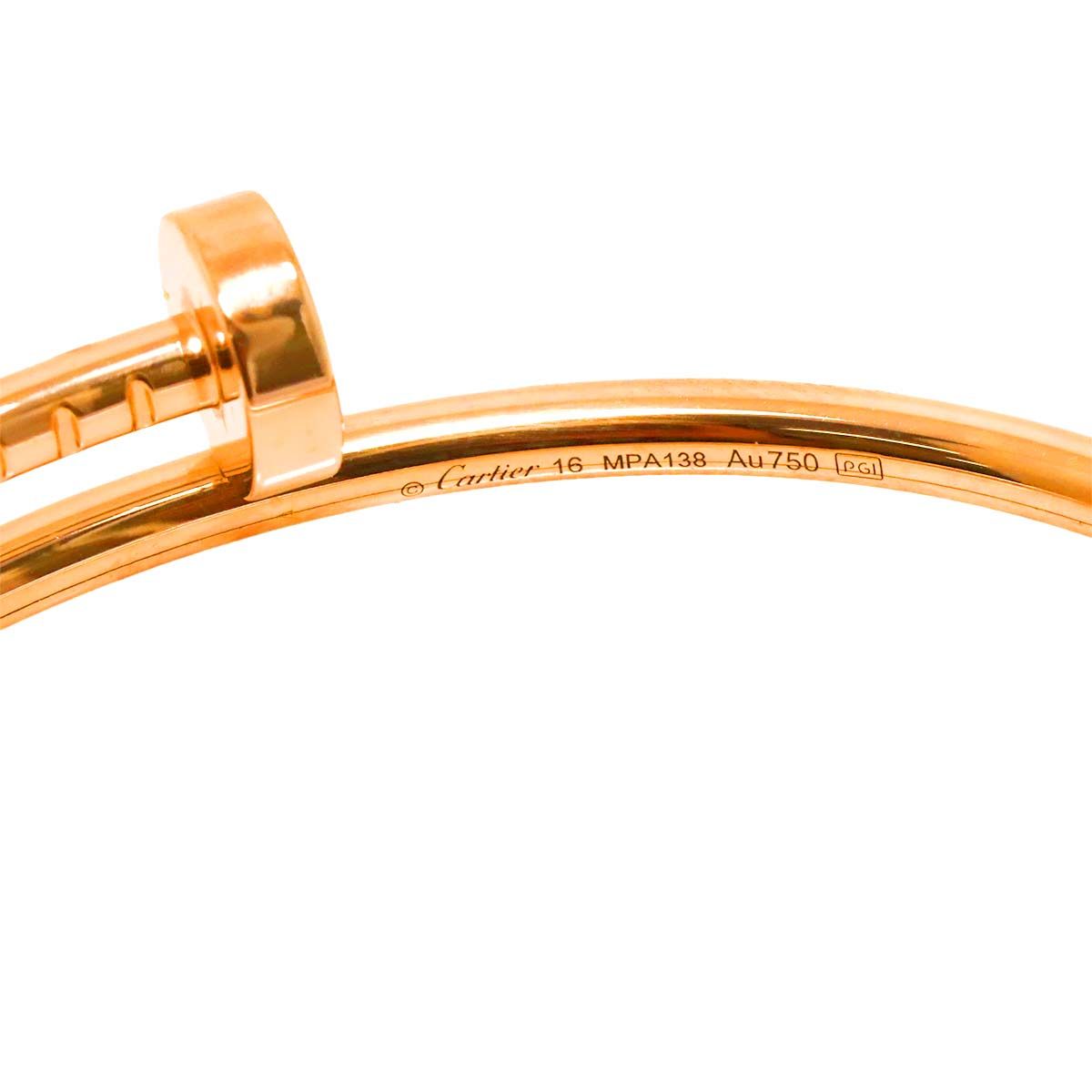カルティエ　ジュストアンクル　ブレスレット スモール16 楽天市場】カルティエ ジュスト アンクル ブレスレット B6048516