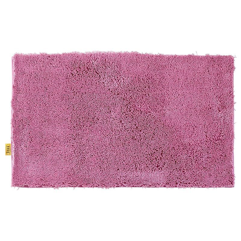 オカ(OKA) 乾度良好Dナチュレ バスマット 約50cm×80cm ローズピンク
