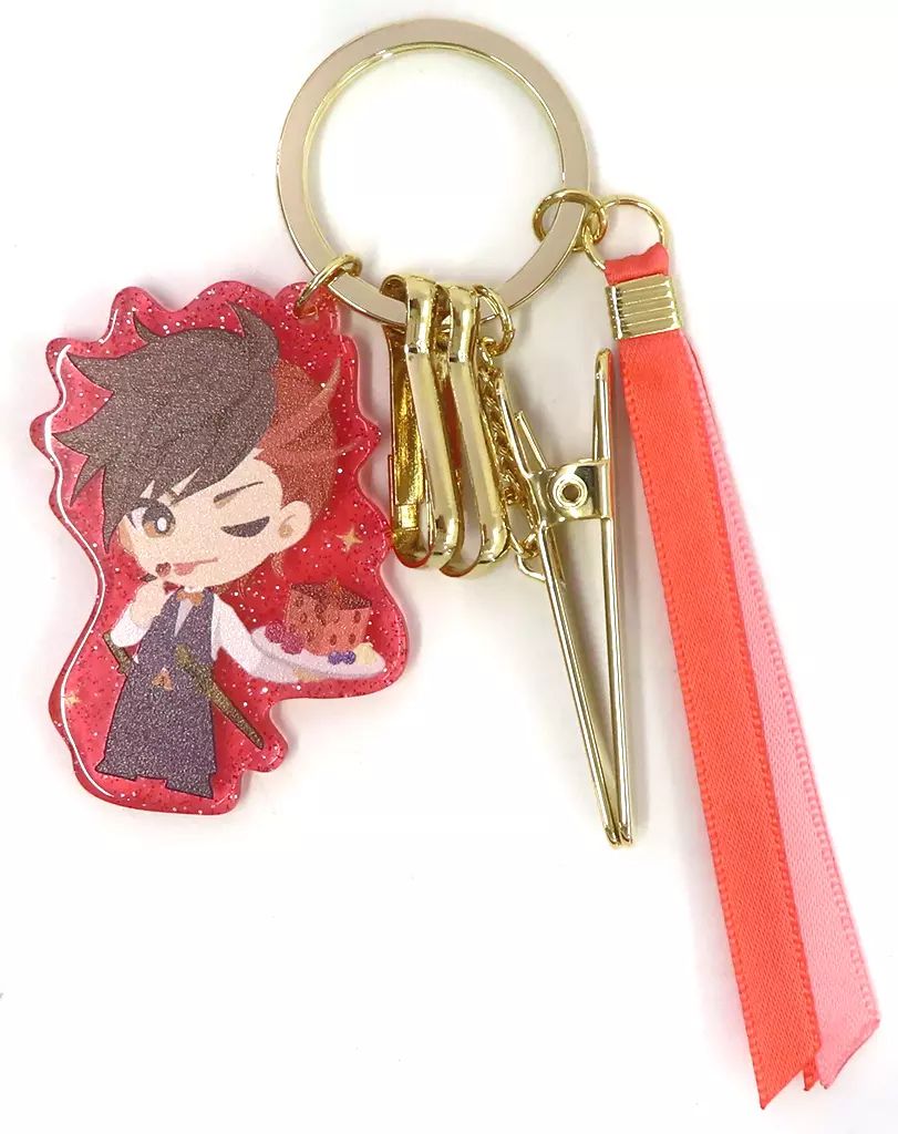 中古】雑貨 島左近 バッグキークリップ 「CAPCOM CAFE×戦国
