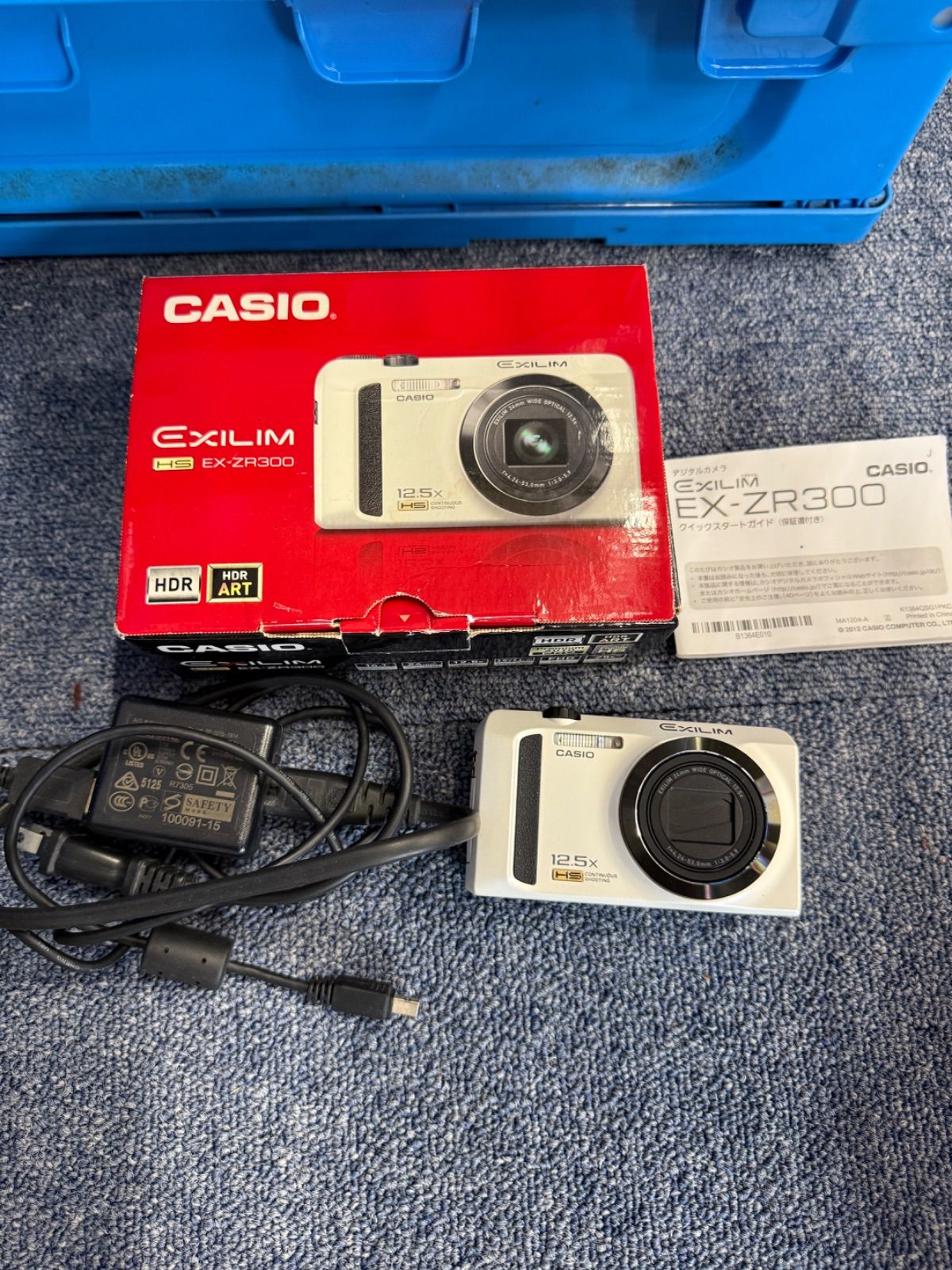 CASIO EXILIM EX-ZR300 カシオ コンパクトデジタルカメラ 動作