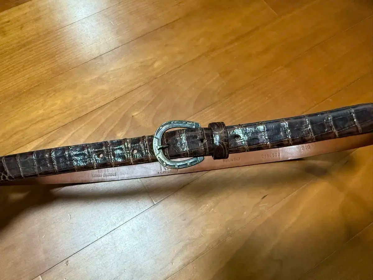 物 rrl ダブルアールエル caiman crocodile ウェスタン ベルト