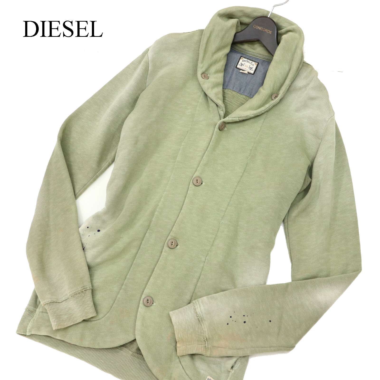 DIESEL ディーゼル 通年 ビンテージUSED加工☆ ペイント 古着 DIESEL 