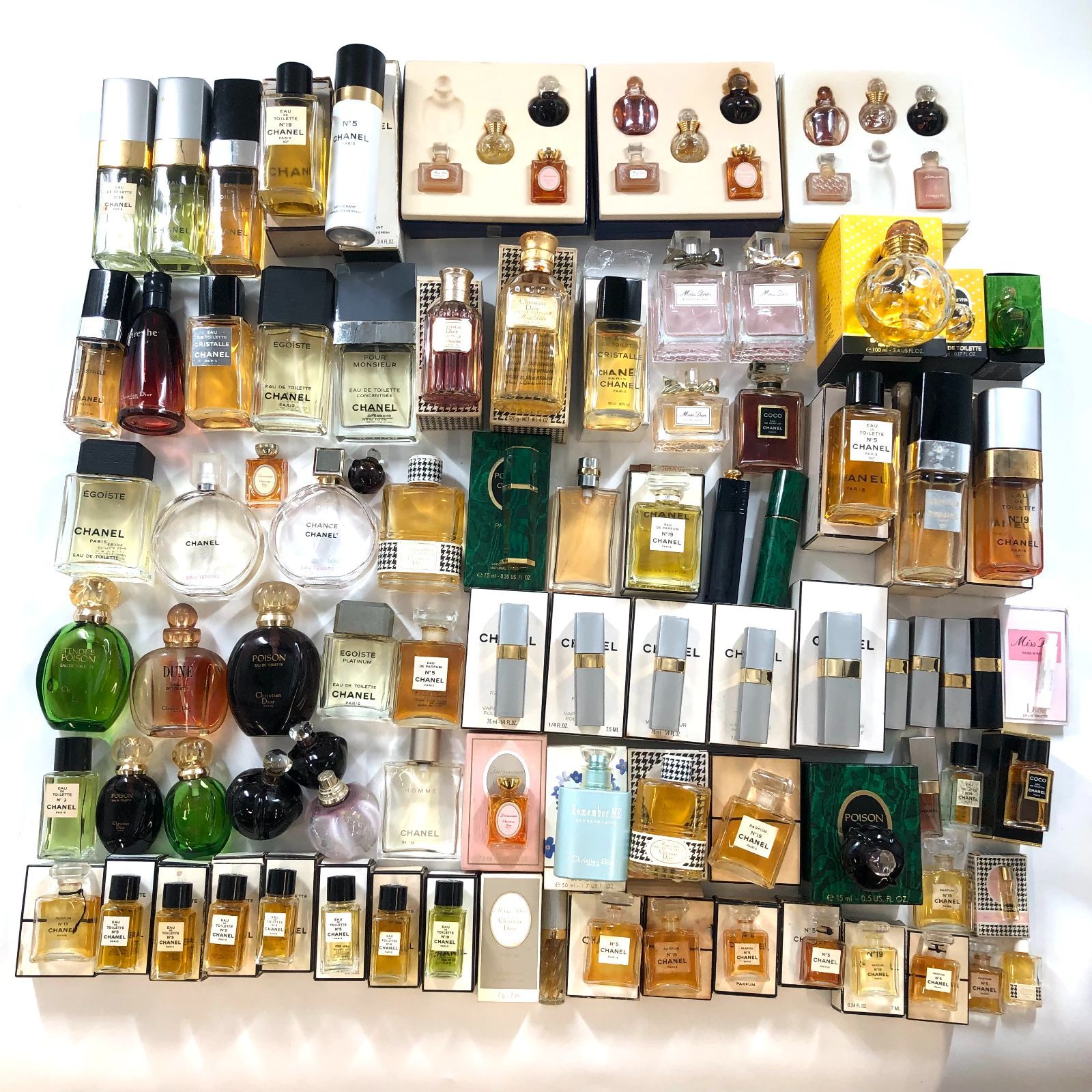 Chanel シャネル Dior ディオール 香水 大量まとめ 90点以上 デパコス プチプラ レディース メンズ 開封済み 残量1～7割【ND-207】