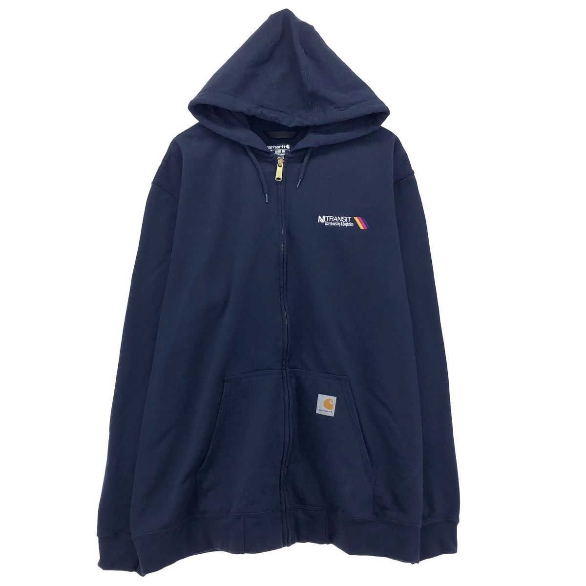 古着 カーハート Carhartt Loose Fit スウェットフルジップパーカー 